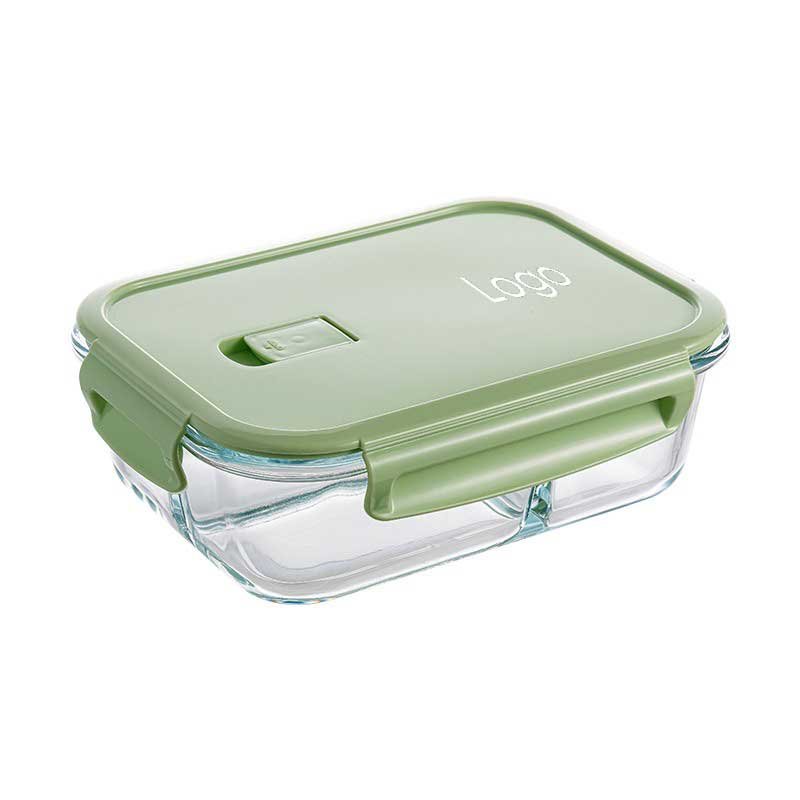 Custom Logo Glass Bento Box Set